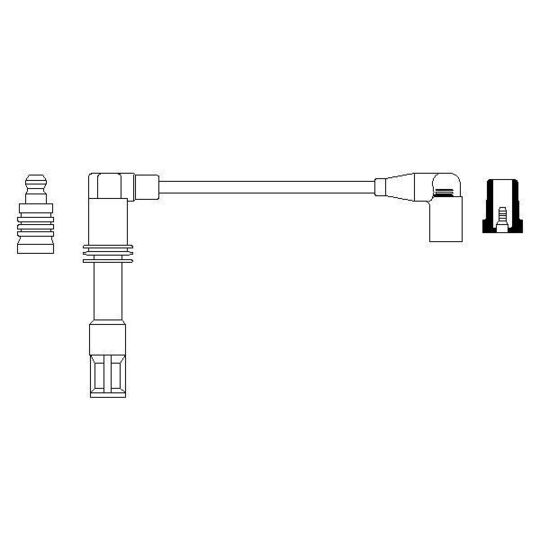 0 986 357 724 - Ignition Cable 