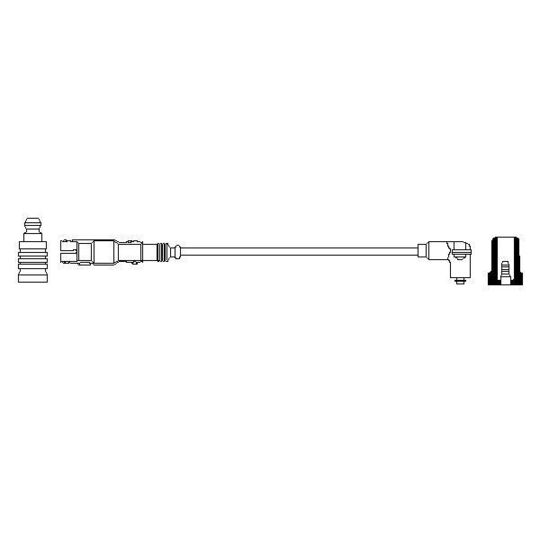 0 986 357 715 - Ignition Cable 