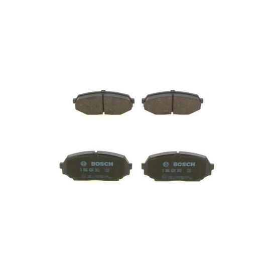 0 986 424 303 - Brake Pad Set, disc brake 