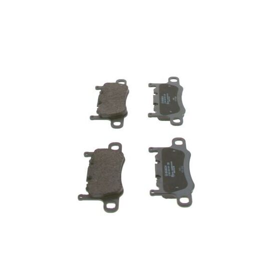 0 986 424 605 - Brake Pad Set, disc brake 