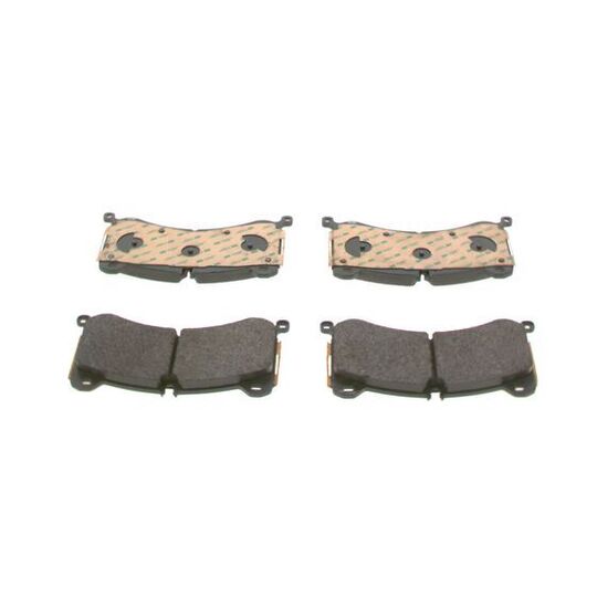 0 986 424 943 - Brake Pad Set, disc brake 