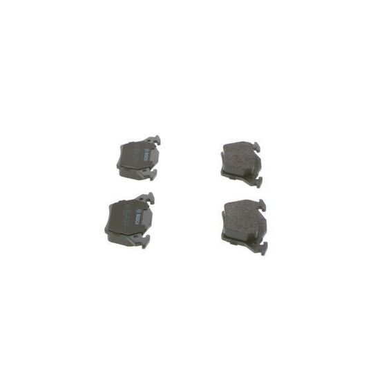 0 986 460 002 - Brake Pad Set, disc brake 