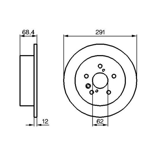 0 986 479 200 - Brake Disc 