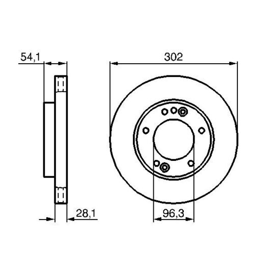 0 986 479 230 - Brake Disc 