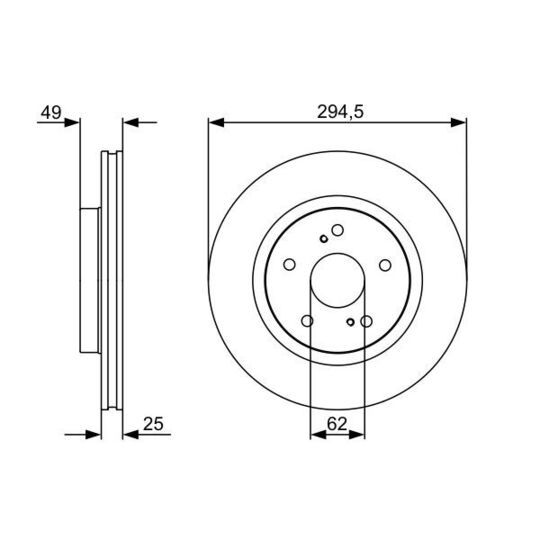 0 986 479 559 - Brake Disc 