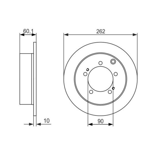 0 986 479 603 - Brake Disc 