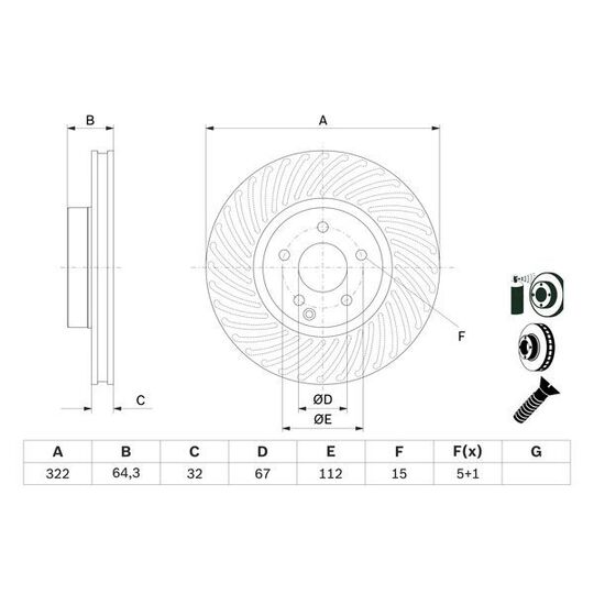 0 986 479 652 - Brake Disc 