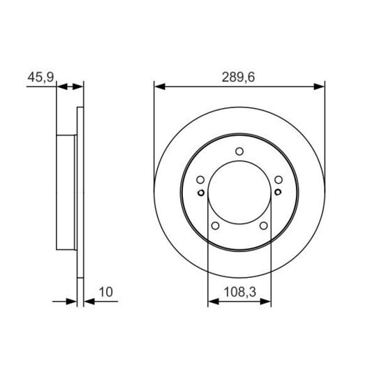 0 986 479 B09 - Brake Disc 