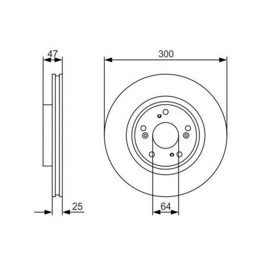 0 986 479 R24 - Brake Disc 