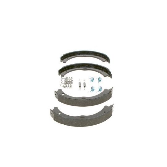 0 986 487 718 - Brake Shoe Set, parking brake 