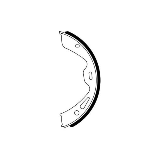 0 986 487 920 - Brake Shoe Set, parking brake 