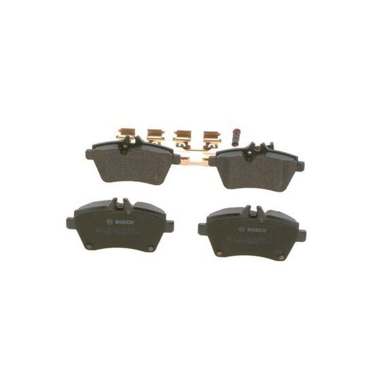 0 986 494 087 - Brake Pad Set, disc brake 