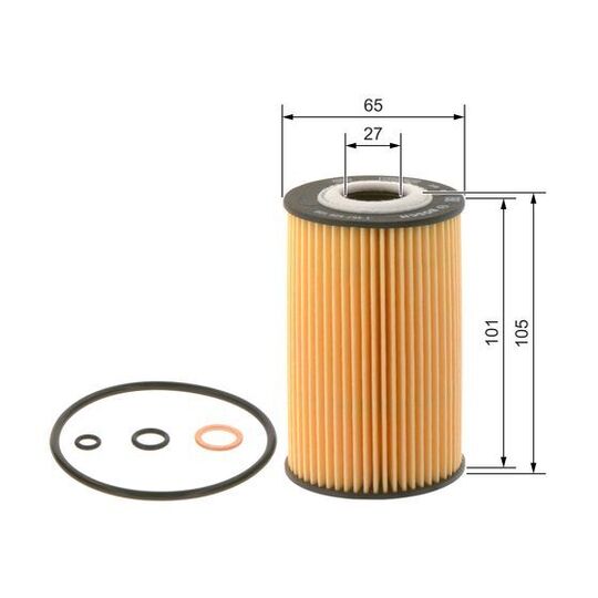 1 457 429 108 - Oil filter 