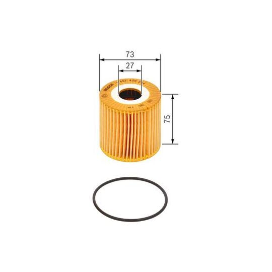 1 457 429 284 - Oil filter 