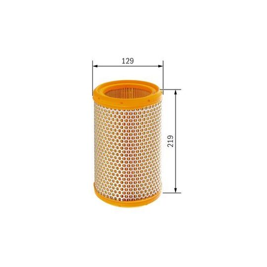 1 457 432 124 - Air filter 