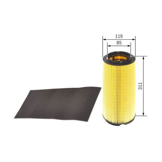 1 457 433 336 - Air filter 