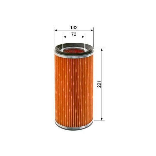 1 457 433 677 - Air filter 