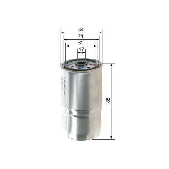 1 457 434 293 - Fuel filter 