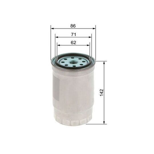 1 457 434 511 - Fuel filter 