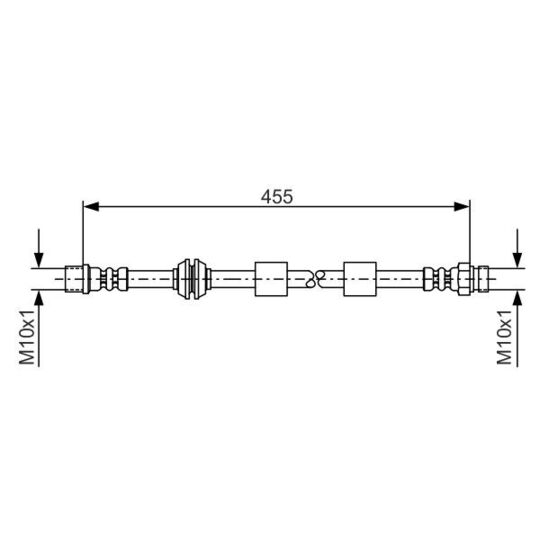 1 987 476 170 - Brake Hose 