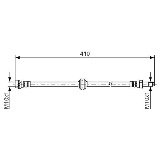 1 987 476 753 - Brake Hose 