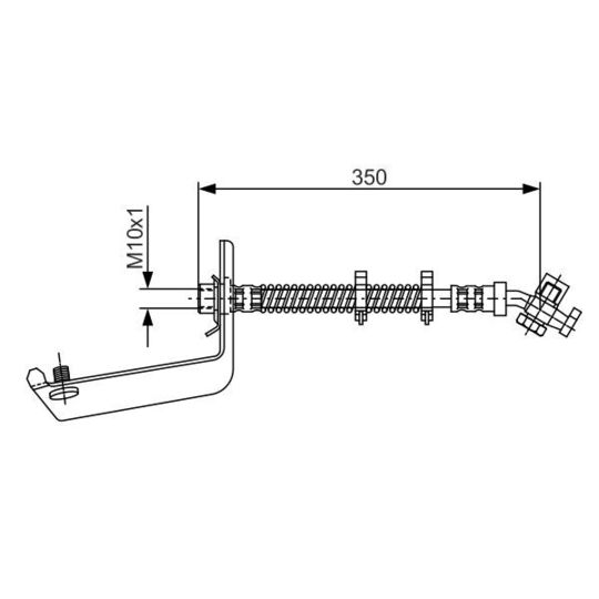 1 987 476 977 - Brake Hose 