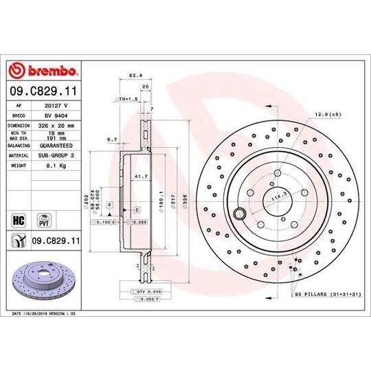 09.C829.11 - Piduriketas 