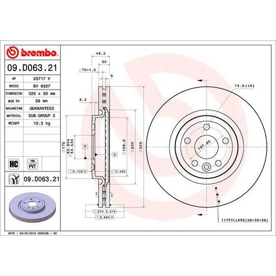 09.D063.21 - Brake Disc 