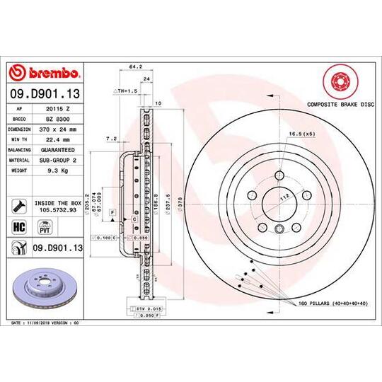 09.D901.13 - Bromsskiva 