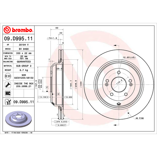 09.D995.11 - Piduriketas 