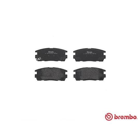 P 10 004 - Brake Pad Set, disc brake 