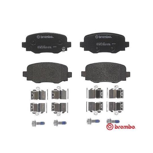 P 23 177 - Brake Pad Set, disc brake 