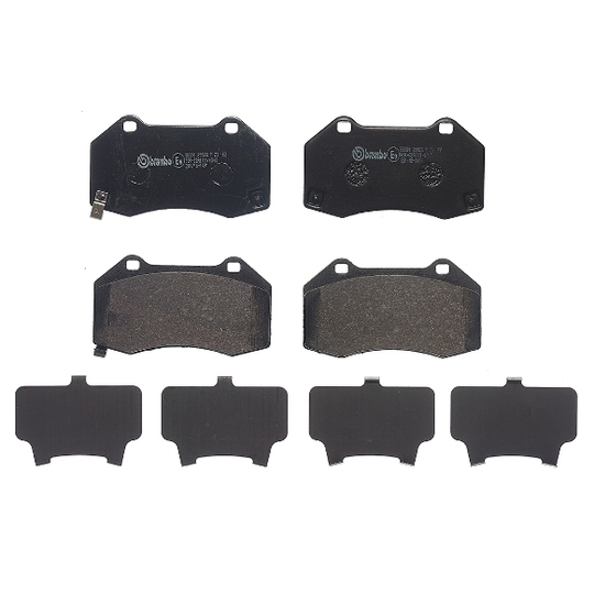 P 23 182 - Brake Pad Set, disc brake 