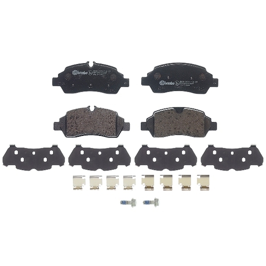 P 24 209 - Brake Pad Set, disc brake 