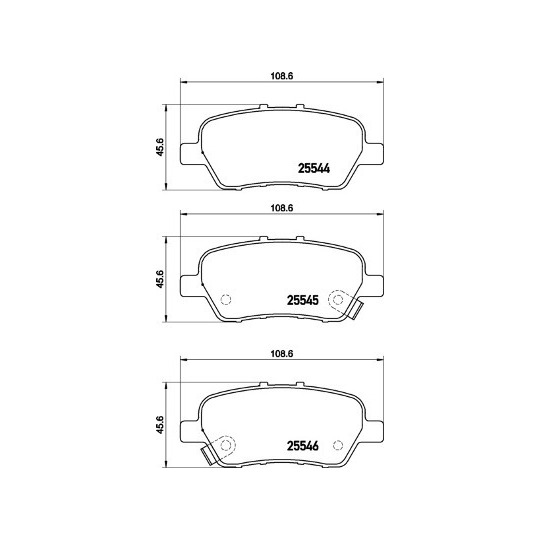 P 28 094 - Brake Pad Set, disc brake 