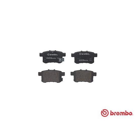 P 28 072 - Brake Pad Set, disc brake 