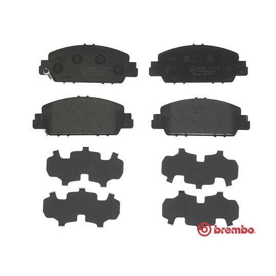 P 28 077 - Brake Pad Set, disc brake 