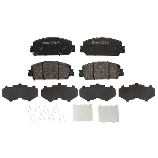 P 28 098 - Brake Pad Set, disc brake 