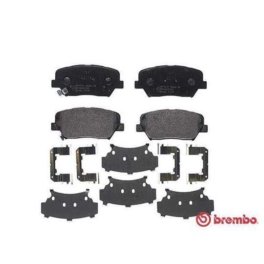 P 30 070 - Brake Pad Set, disc brake 