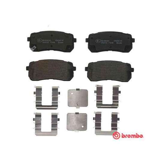 P 30 080 - Brake Pad Set, disc brake 