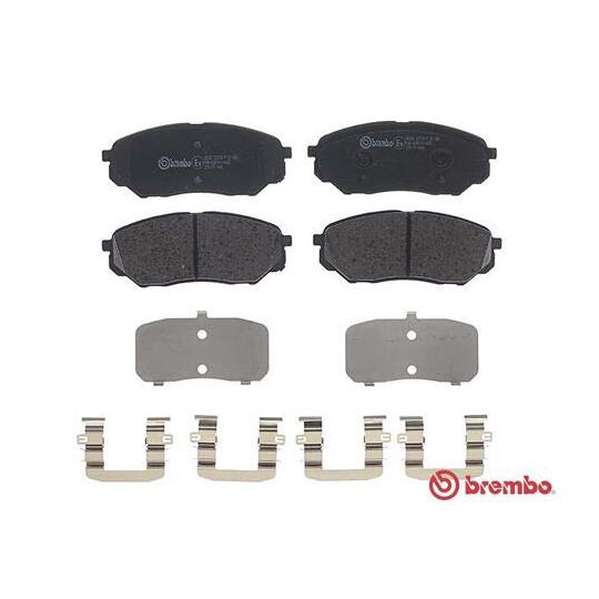 P 30 086 - Brake Pad Set, disc brake 