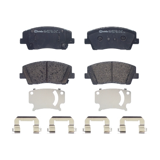 P 30 108 - Brake Pad Set, disc brake 