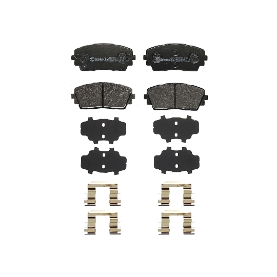 P 30 115 - Brake Pad Set, disc brake 