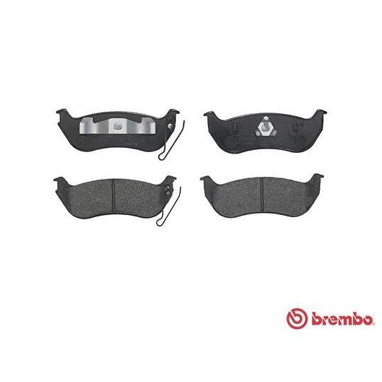 P 37 009 - Brake Pad Set, disc brake 