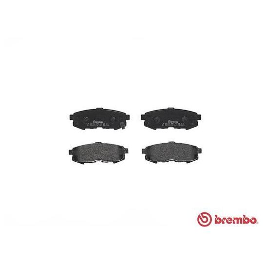 P 49 042 - Brake Pad Set, disc brake 