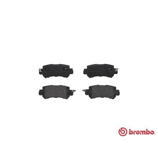 P 49 047 - Brake Pad Set, disc brake 