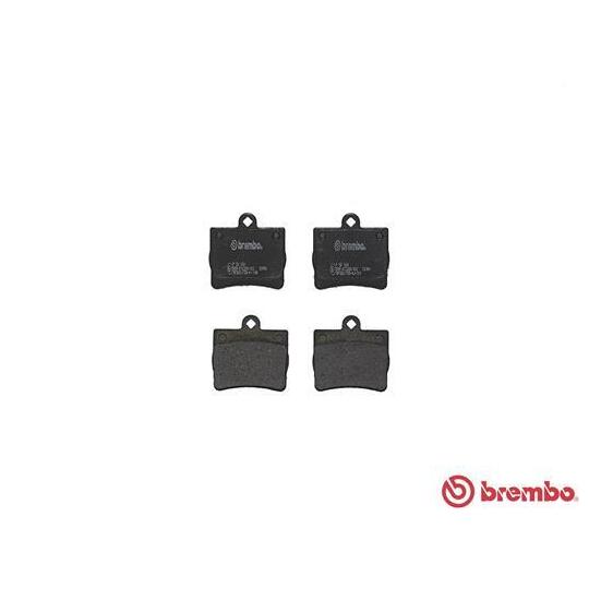 P 50 024 - Brake Pad Set, disc brake 