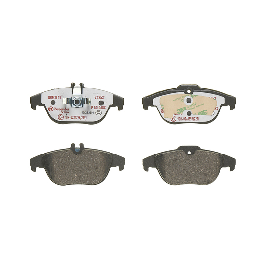 P 50 068X - Brake Pad Set, disc brake 