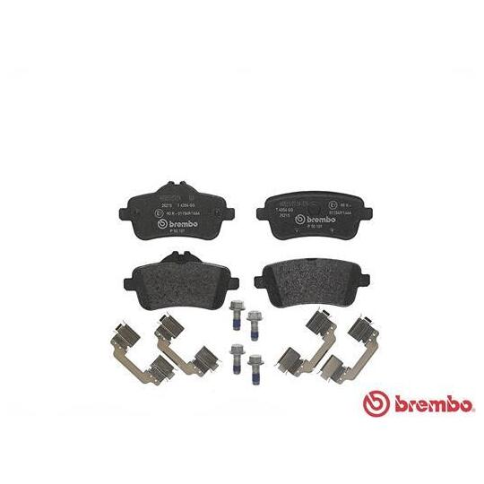 P 50 101 - Brake Pad Set, disc brake 