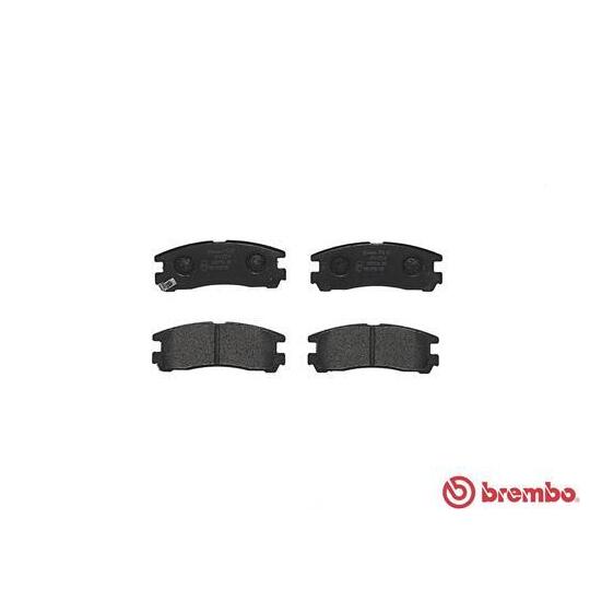 P 54 012 - Brake Pad Set, disc brake 